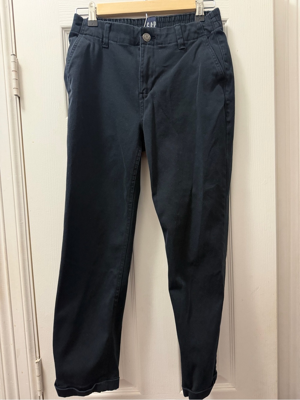 GAP women’s  Dark Navy Straight Chinos